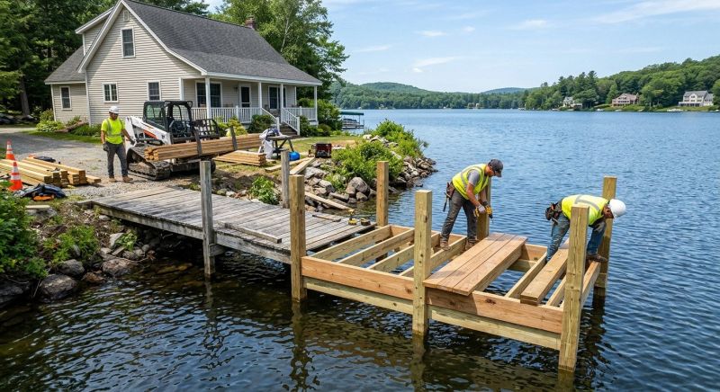 Dock Enlargement in Olathe, KS