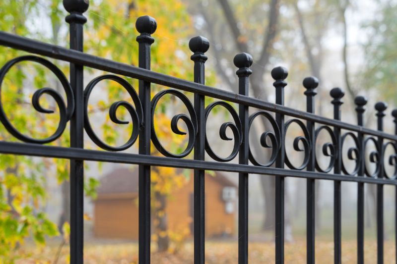 Gothic Iron Fence Installation in Alpharetta, GA