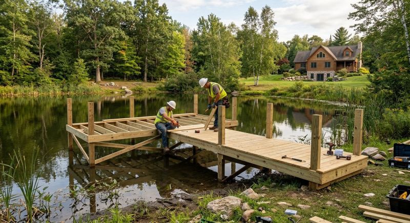 Water Dock Installation in Alpharetta, GA